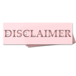 glossyness disclamer page